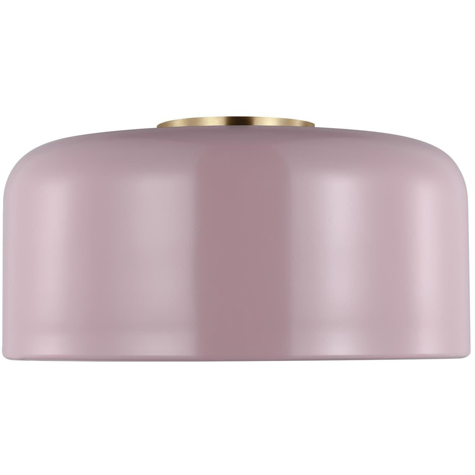 Malone 1 Light 13.75 inch Rose Ceiling Flush Mount Ceiling Light